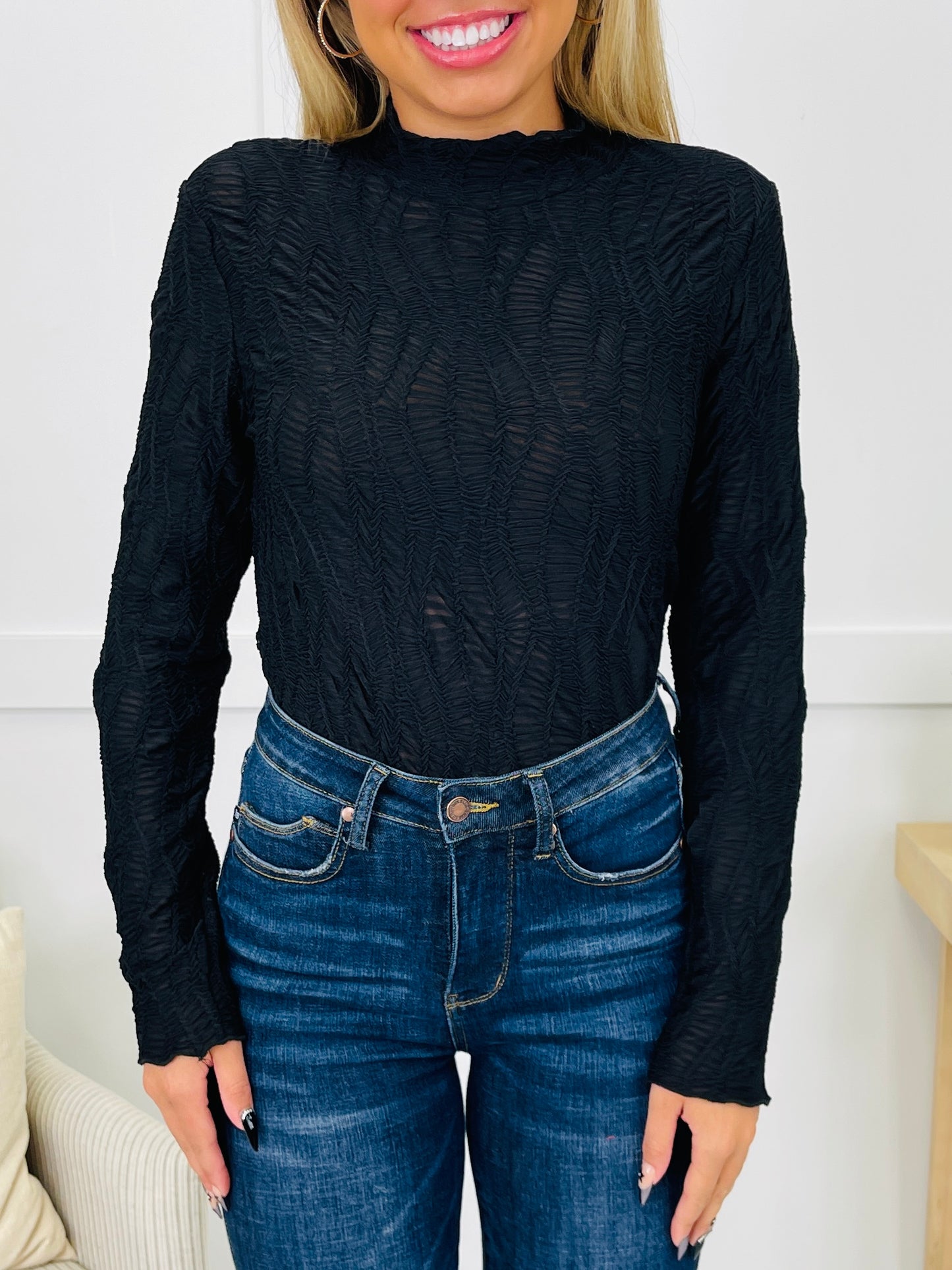 Patterned Poise Top- Multiple Colors!