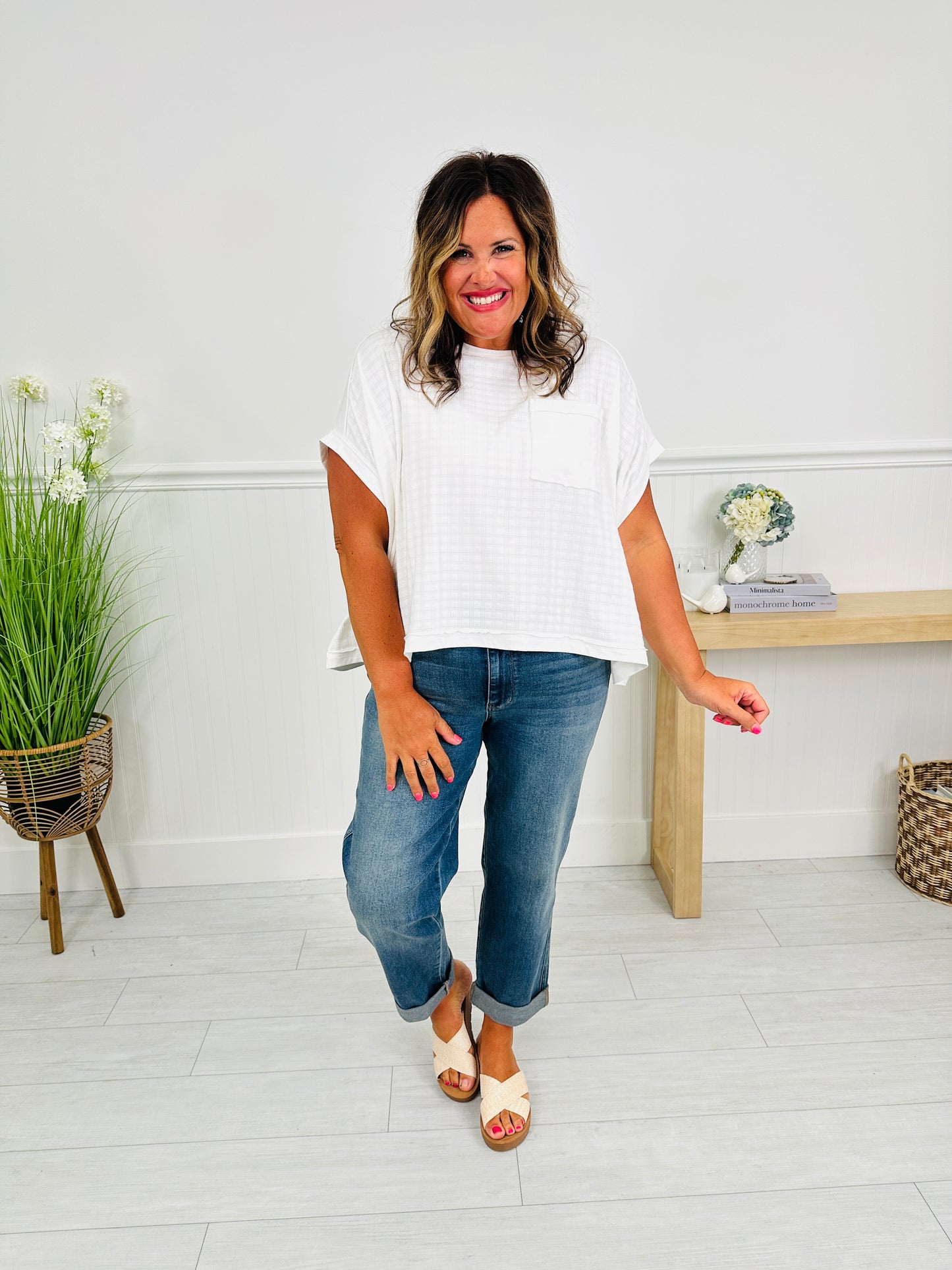 Judy Blue Never Going Back Adjustable Boyfriend Jeans