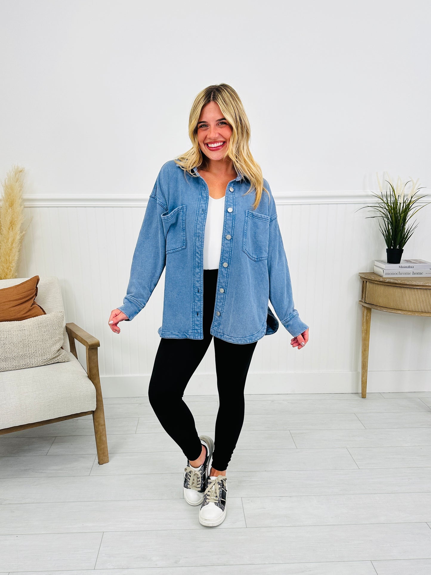 Go Everywhere Jacket in Dark Denim