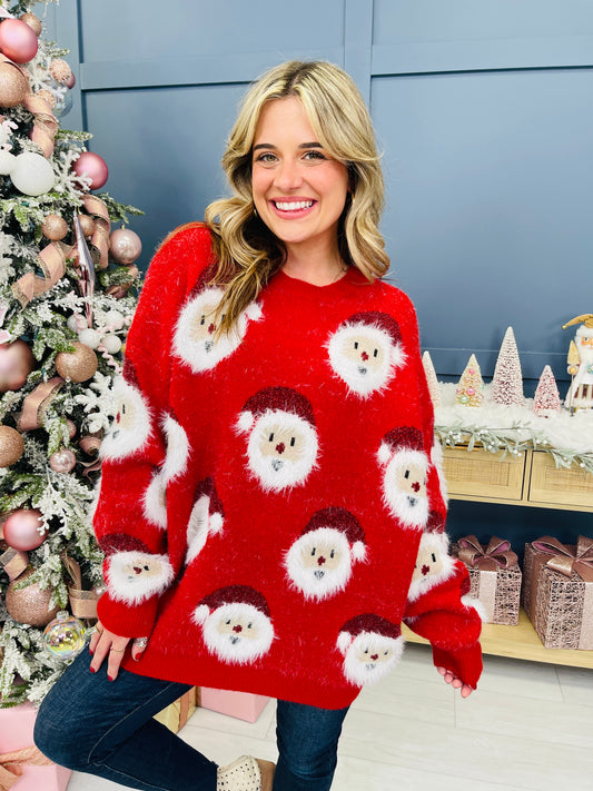 MOCO Exclusive Santa's Sleigh Sweater- Multiple Colors!