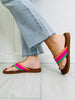 Heatwave Harmony Flip Flops In Pink Multi