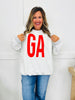 Georgia Reversible GA Graphic Crewneck Sweatshirt