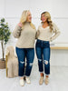 Lovervet Turn it Up Cropped Straight Leg Jeans in Reg/Curvy