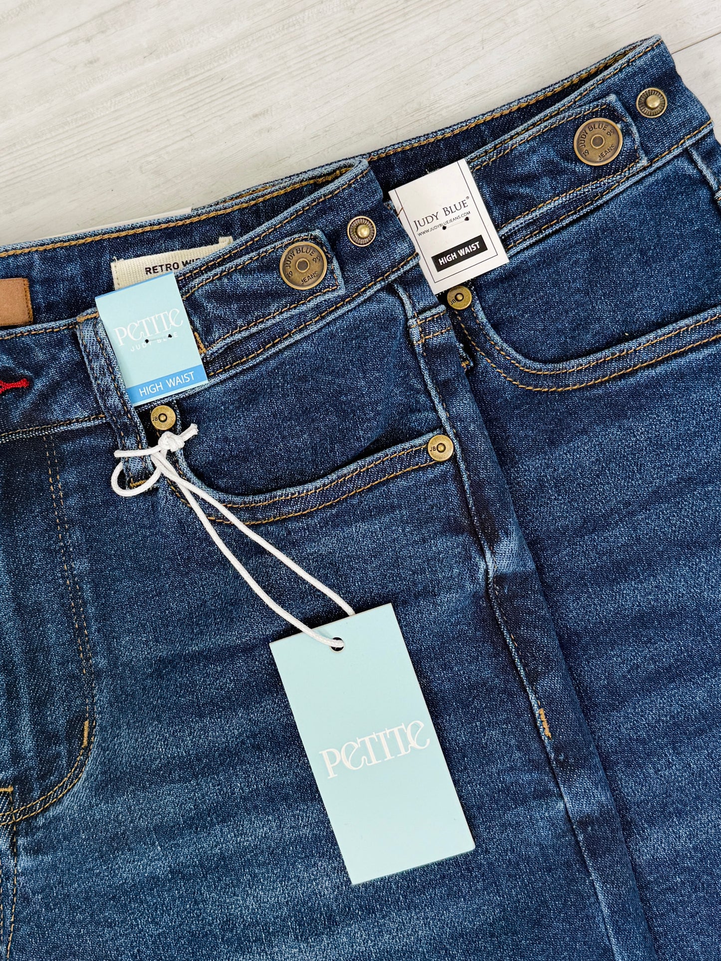 Judy Blue Date Night Retro Wide Leg Jeans In Regular And Petite