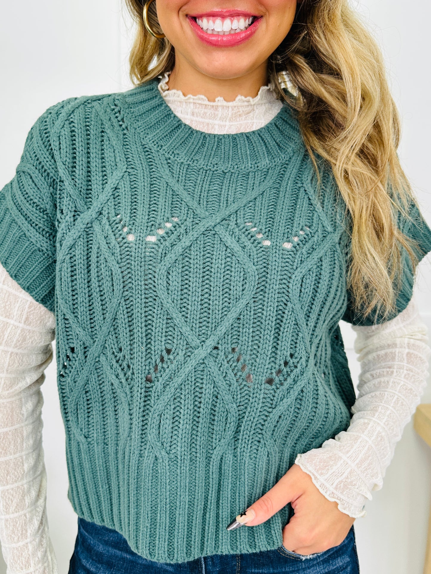 Lost In The Pattern Sweater- Multiple Colors!