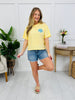 Beach More Worry Less Boxy Graphic Tee