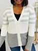 Parallel Comfort Cardigan in H Grey