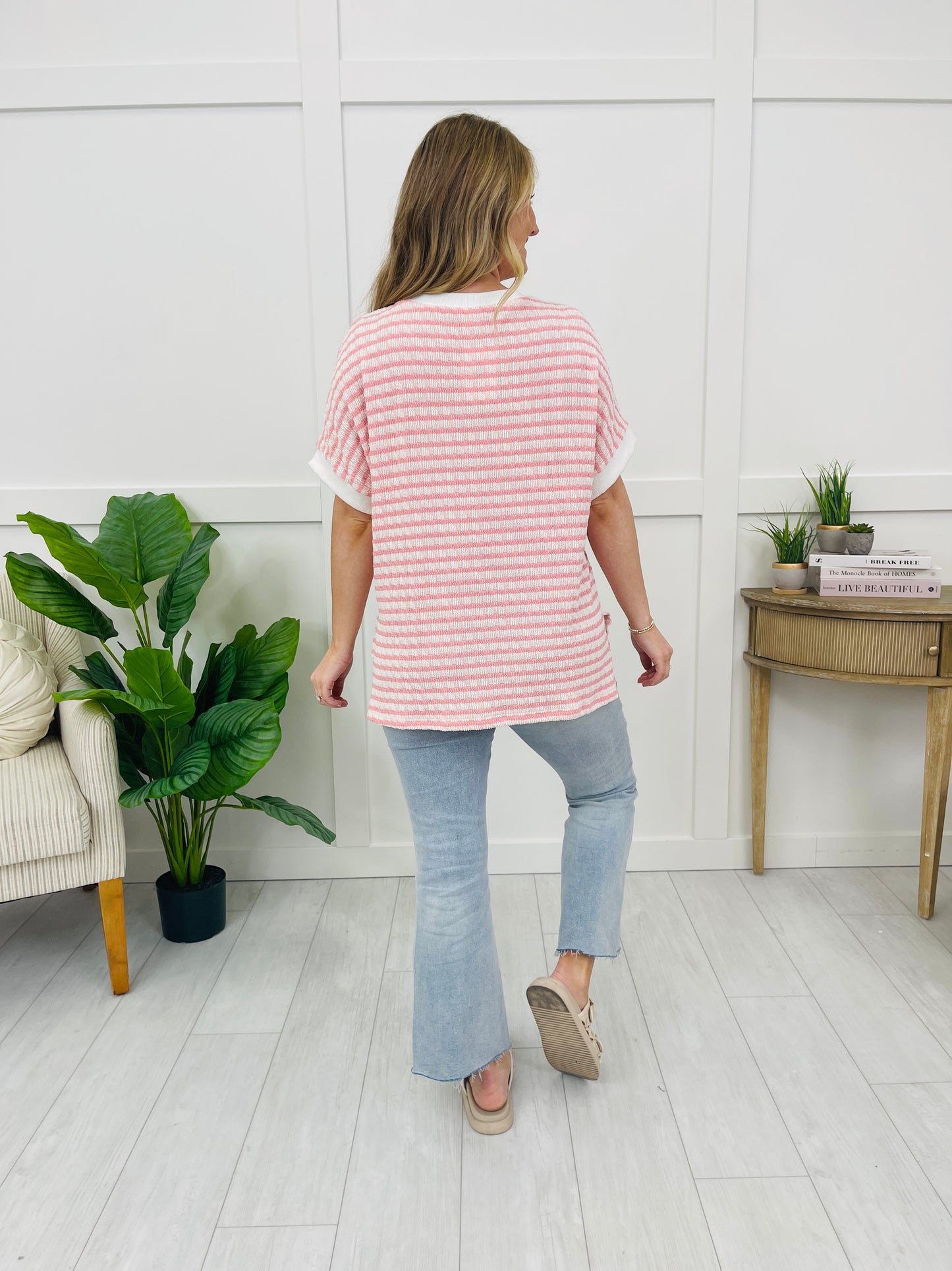 Easy Days Stripe Top In Multiple Colors