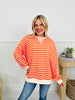 Stripe Hype Pullover Top in Four Colors