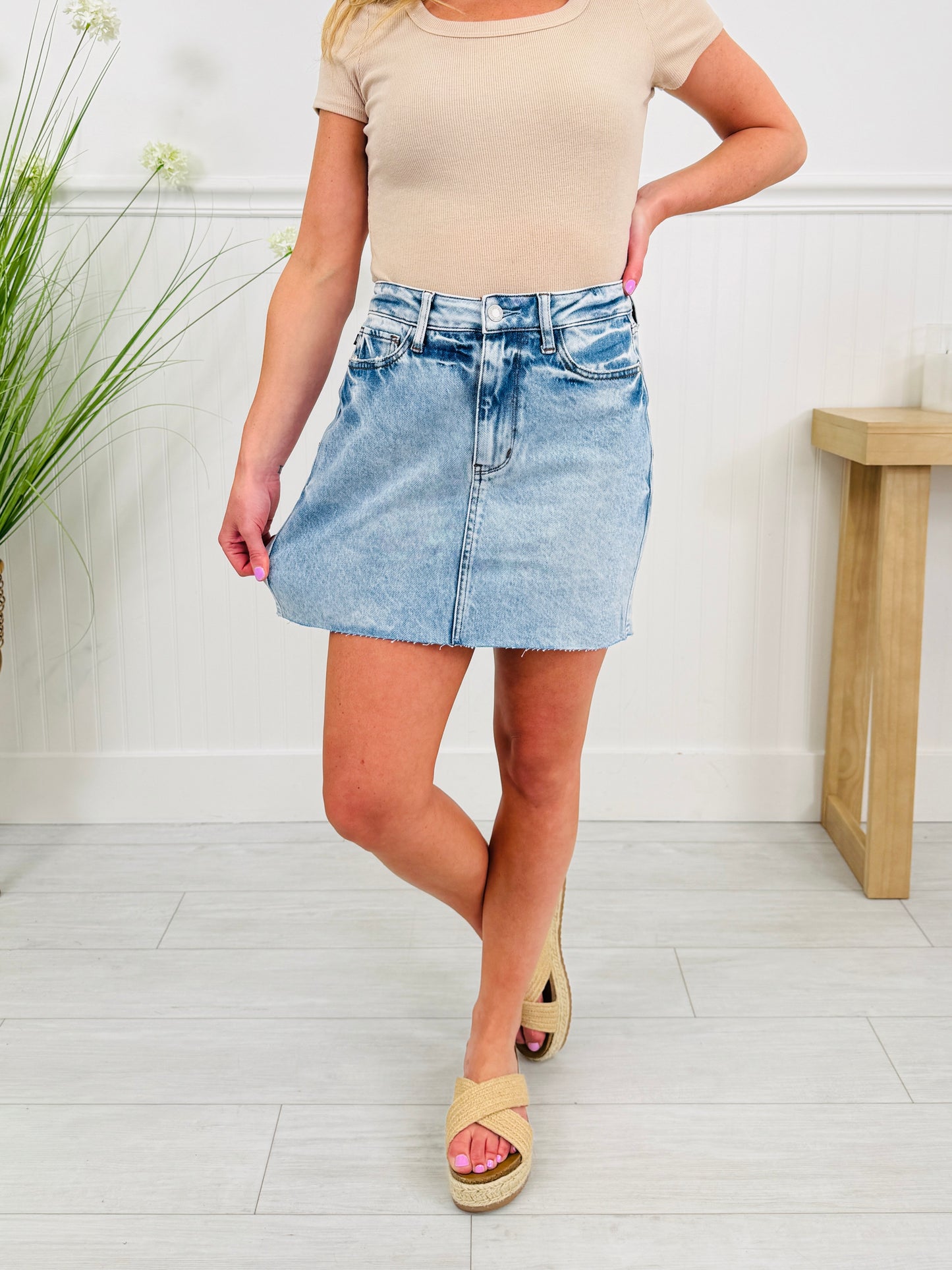 Judy Blue The Magic Touch Skirt