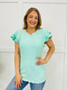 Ruffle Me Up Top in Multiple Colors
