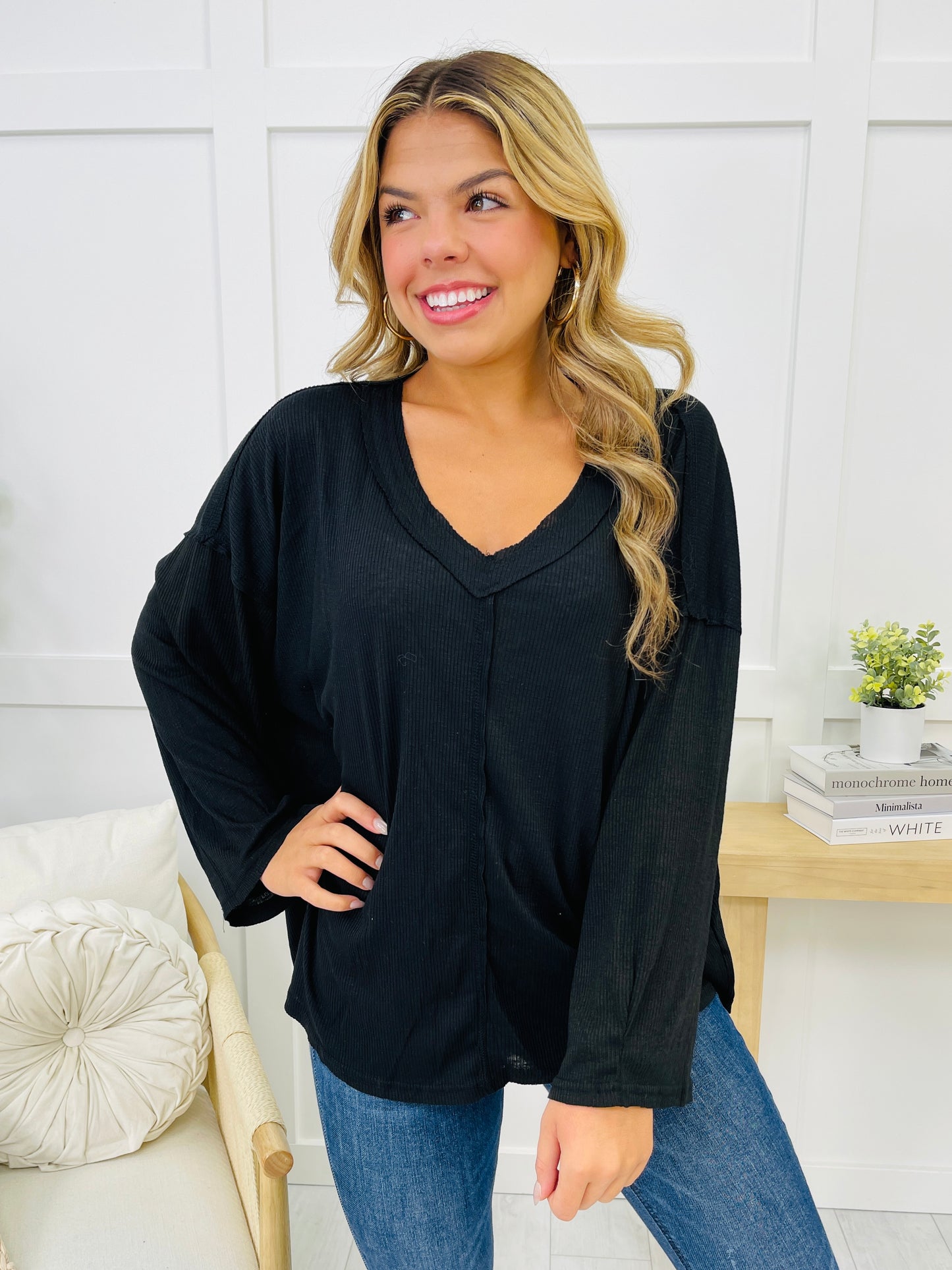 Ease Into Autumn Long Sleeve Top- Multiple Colors!