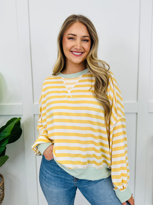 Simple Scene Top In Yellow