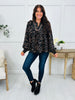 Midnight Confetti Blouse In Black