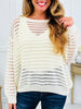 Catch That Breeze Top In Ivory