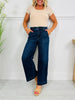 Judy Blue Timeless Touch Trouser Wide Leg Ankle Jeans
