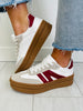 The New Chapter Sneakers In Grey Wine