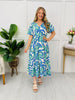 Effortless Escape Dress In Royal