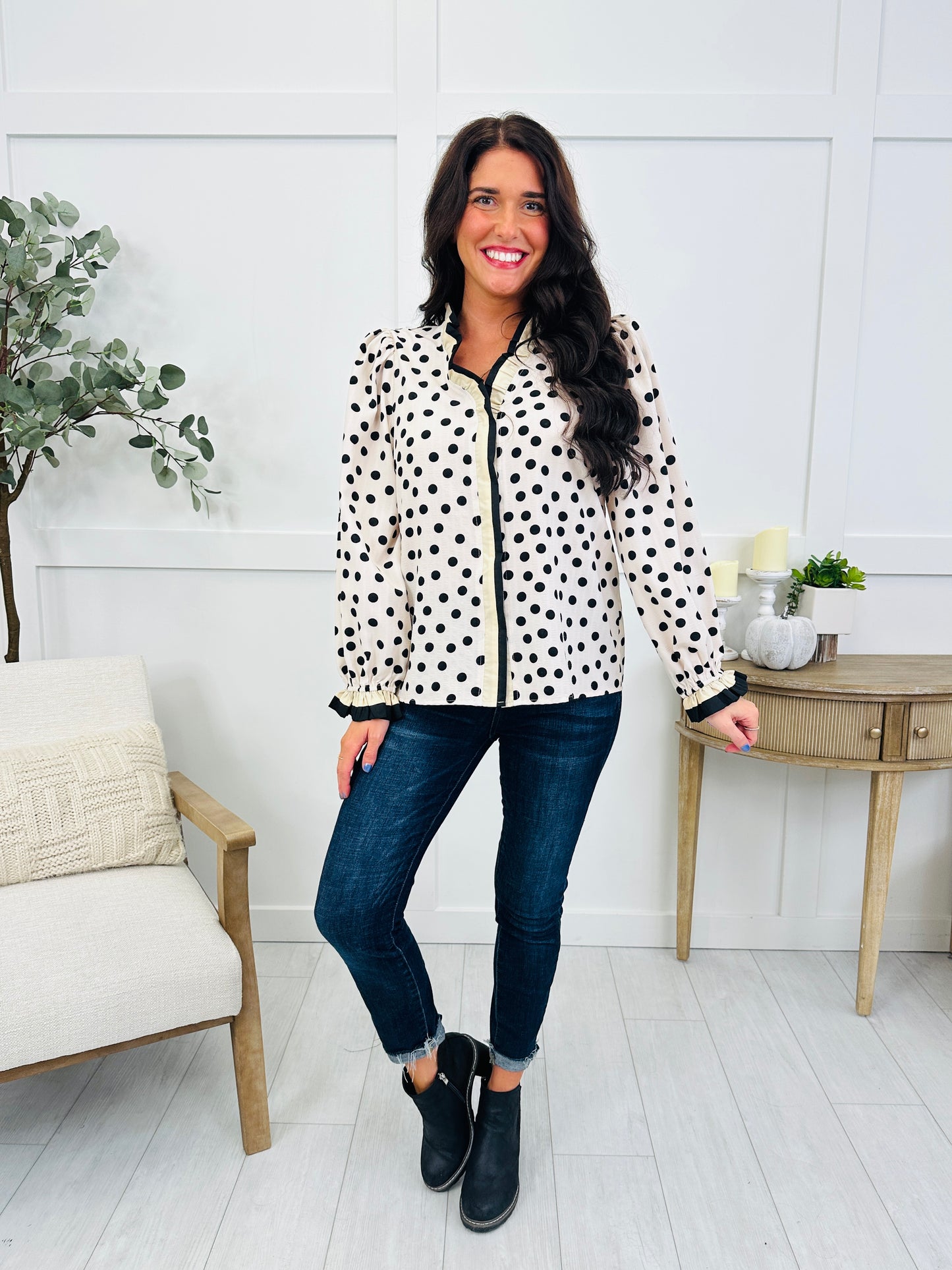 Darling Dot Blouse