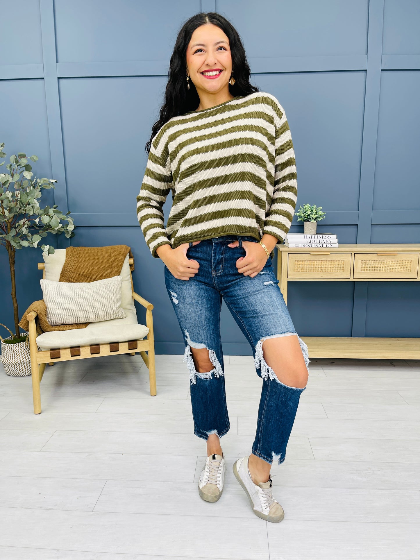 Weekend Stripes Sweater