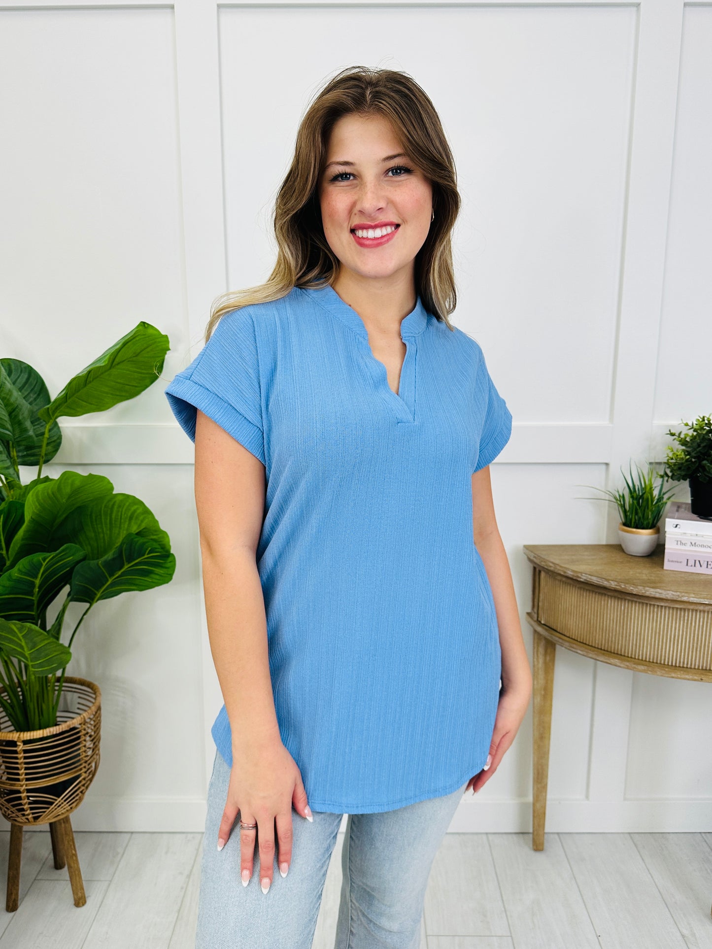 Laidback Looks Top In Multiple Colors