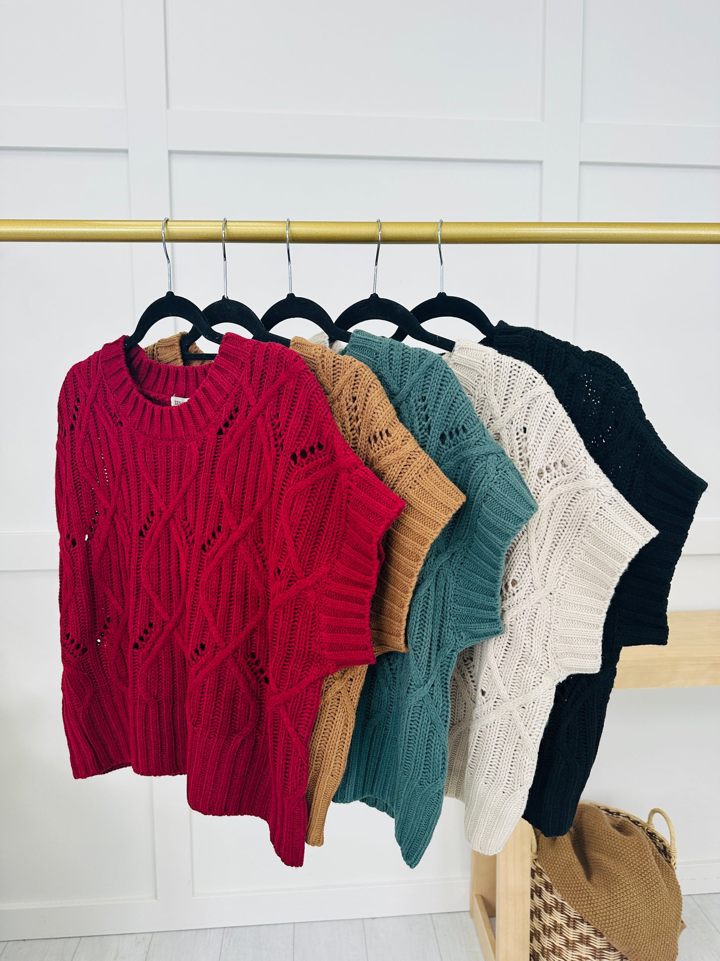 Lost In The Pattern Sweater- Multiple Colors!