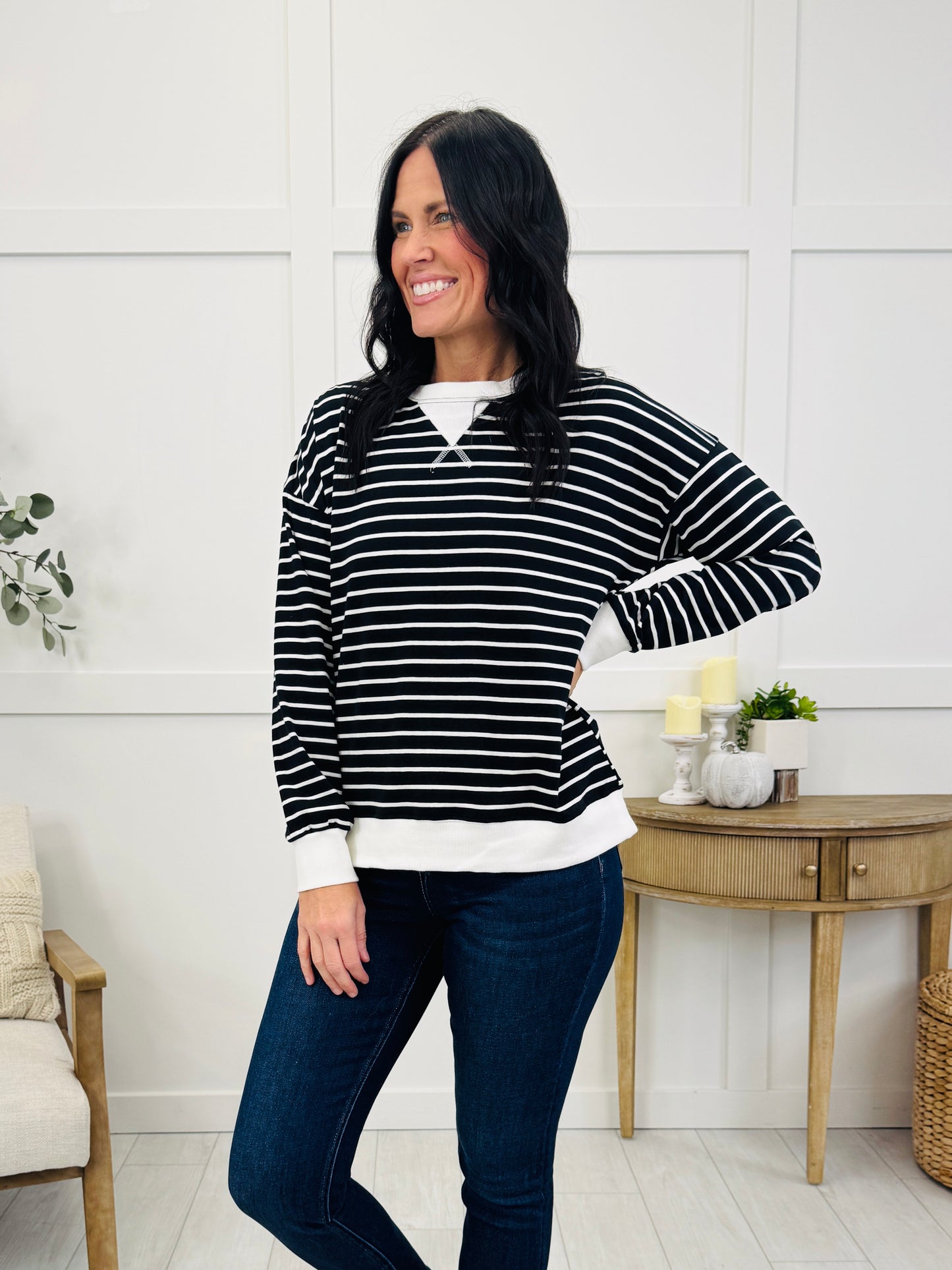The Classic Stripe Top In Multiple Colors