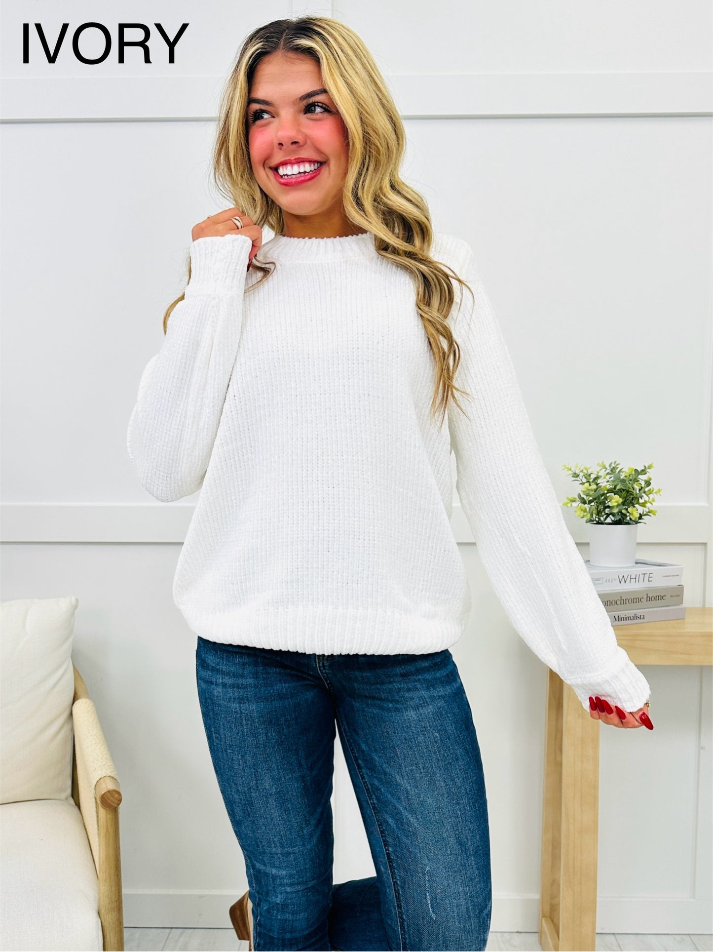 DOORBUSTER! Well Rehearsed Sweater- Multiple Colors!