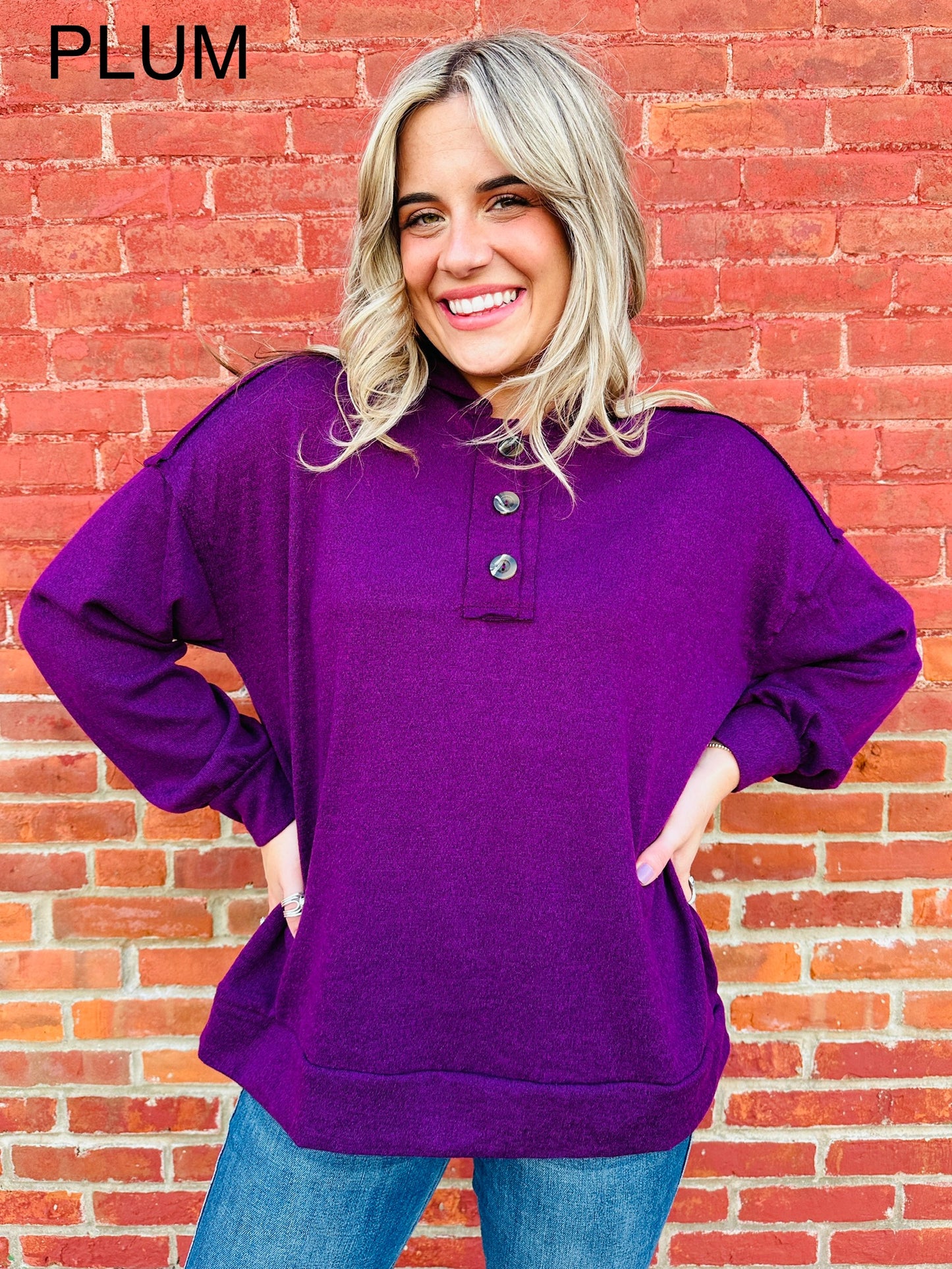 REG/CURVY Fall Harvest Hoodie Top--Multiple Colors!