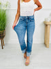 Show Up In Style Tummy Control Cropped Straight Jeans