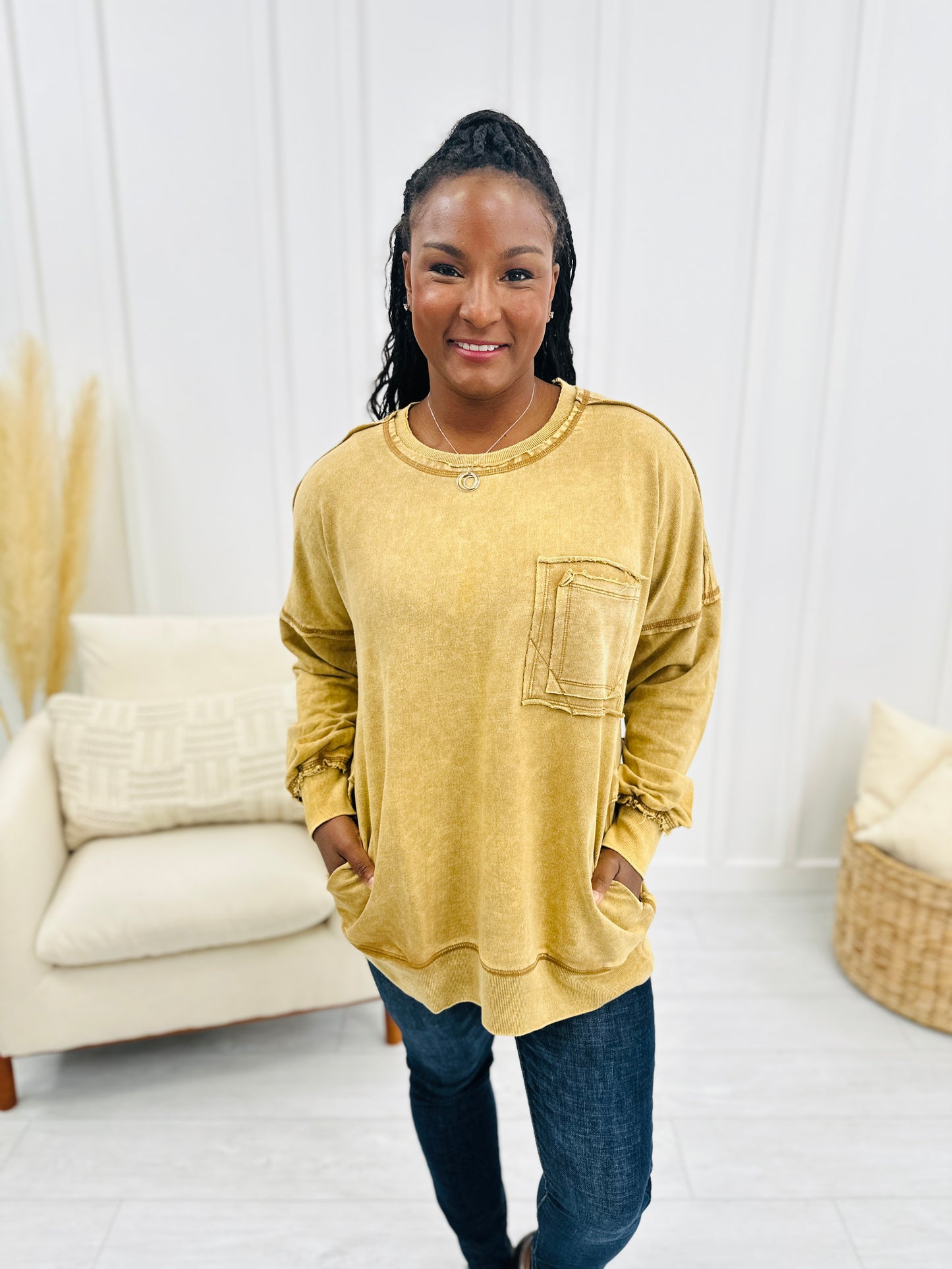 DOORBUSTER! REG/CURVY Everyday Simplicity Pullover- Multiple Colors!