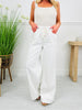 Judy Blue White As a Feather Palazzo Jeans