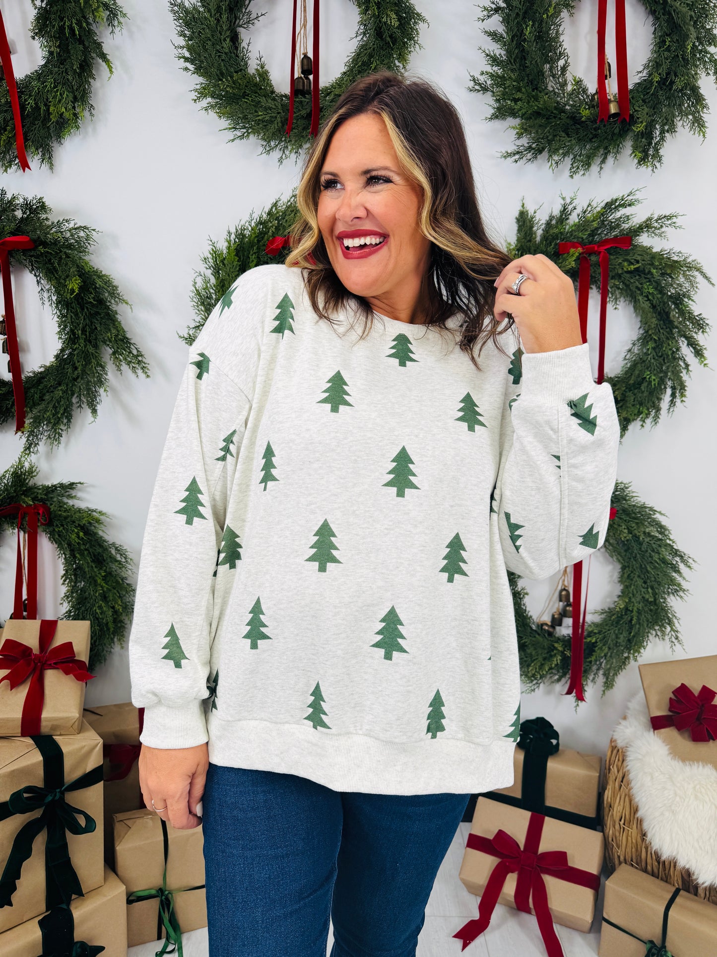Evergreen Everything Crewneck