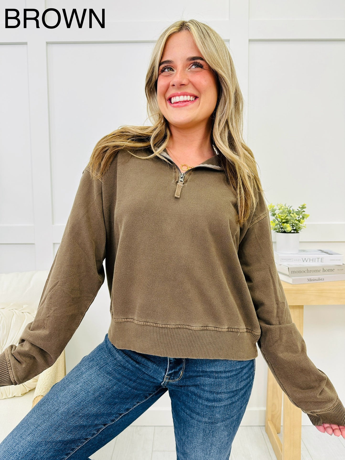 DOORBUSTER! Snug Harbor Pullover- Multiple Colors!