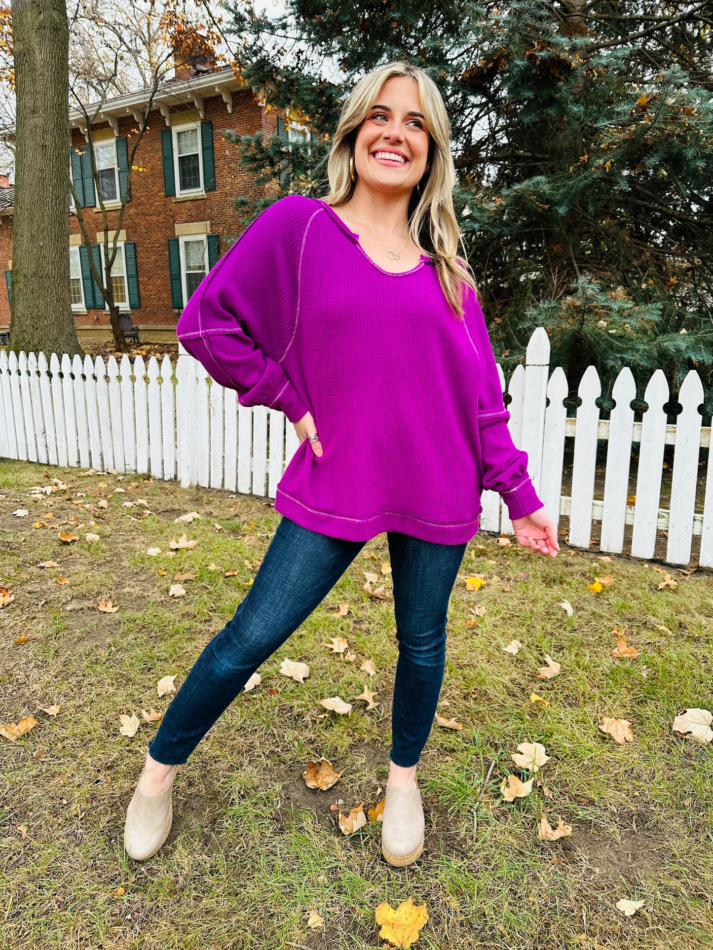 REG/CURVY Falling for Comfort Pullover- Multiple Colors!