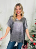 All That Shimmers Top- Multiple Colors!