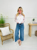 Judy Blue Fresh Start Wide Leg Cropped Jeans