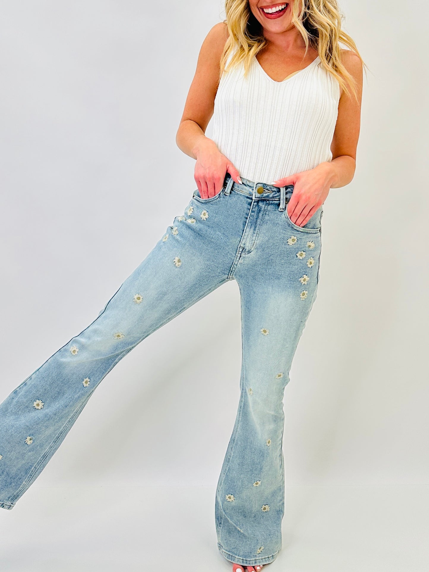 Daisy Does It Flare Jeans