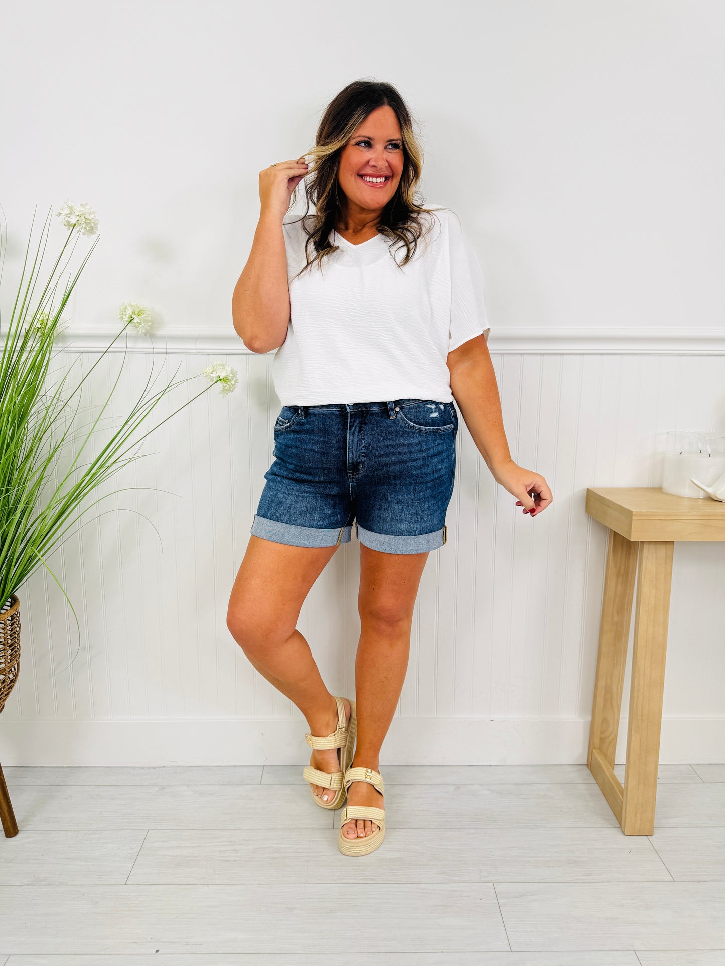 Fueled by Sunshine Tummy Control Shorts