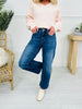 Carefully Curved Slim Barrel Jeans with Tummy Control