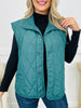 Quilted In The Quiet Vest- Multiple Colors!