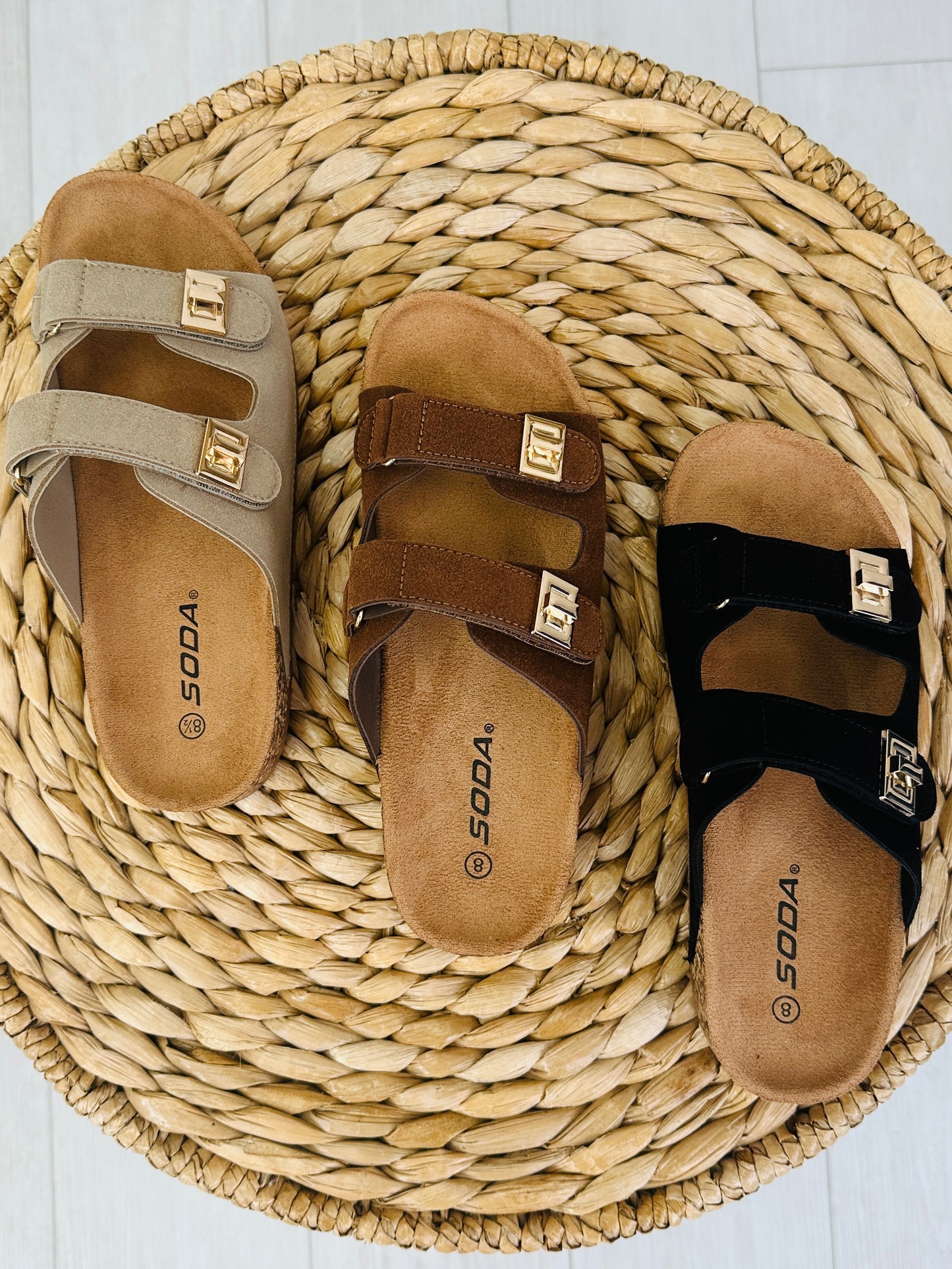 Sandals In Multiple Colors