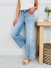 Judy Blue Ankle Ready Ankle Wide Leg Jeans