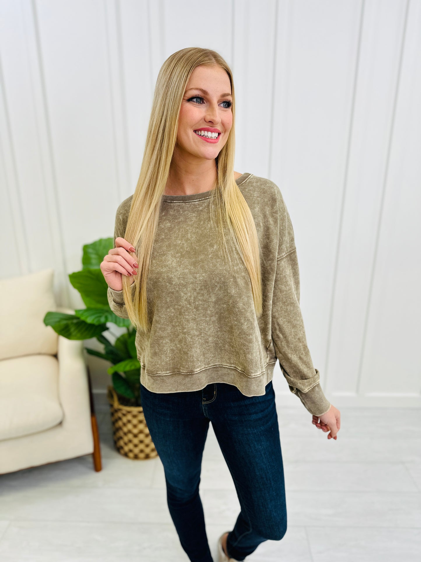 DOORBUSTER! Love Me Or Not Pullover Top- Multiple Colors!