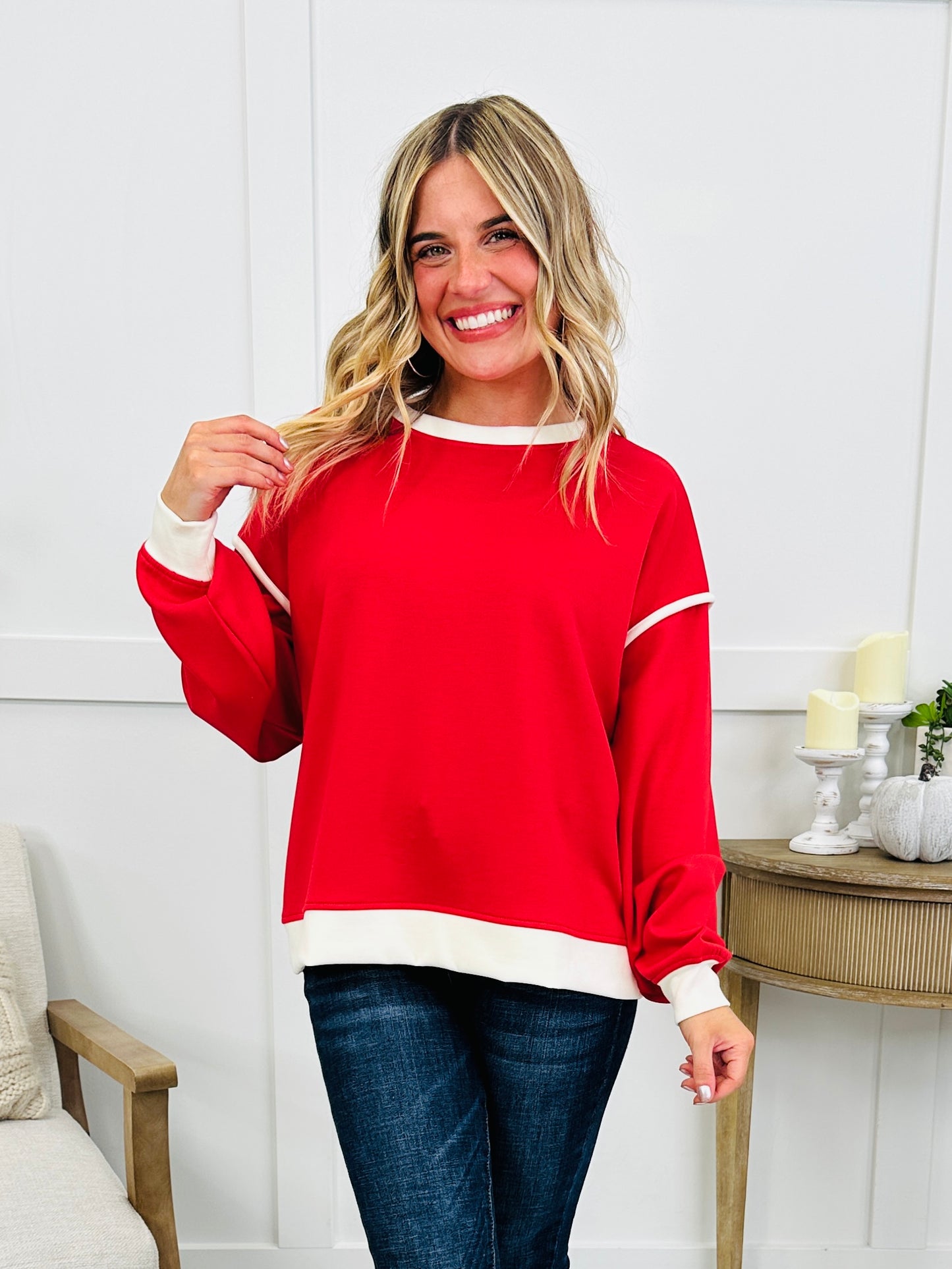 Casual Crush Sweatshirt In Multiple Colors