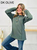 REG/CURVY Daydream Draped Long Sleeve Top- Multiple Colors!