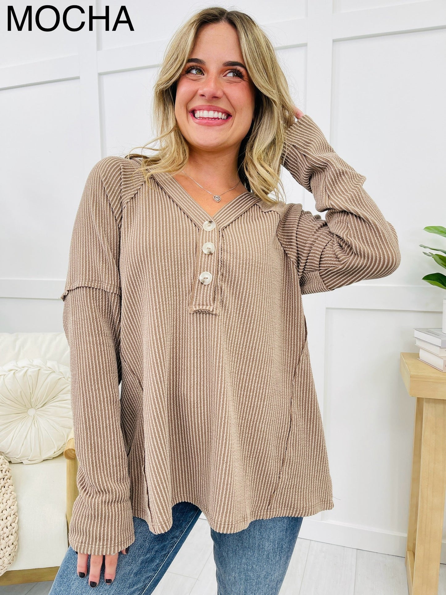 REG/CURVY Can't Be Stopped Corded Top--Multiple Colors!