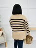 Never Out Of Line Sweater in Beige/Black