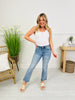 Kick Back And Relax Kick Flare Cropped Jeans