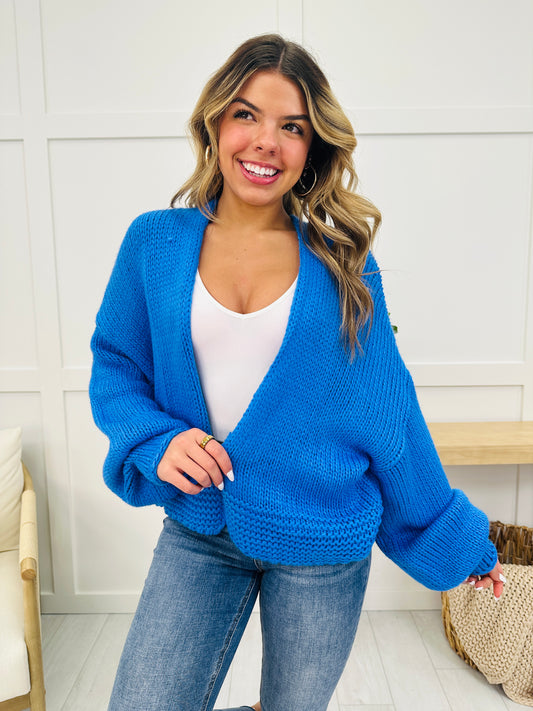 Let's Stay Cozy Cardigan- Multiple Colors!